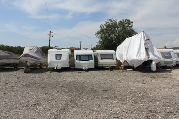 Caravan depot and dry marina